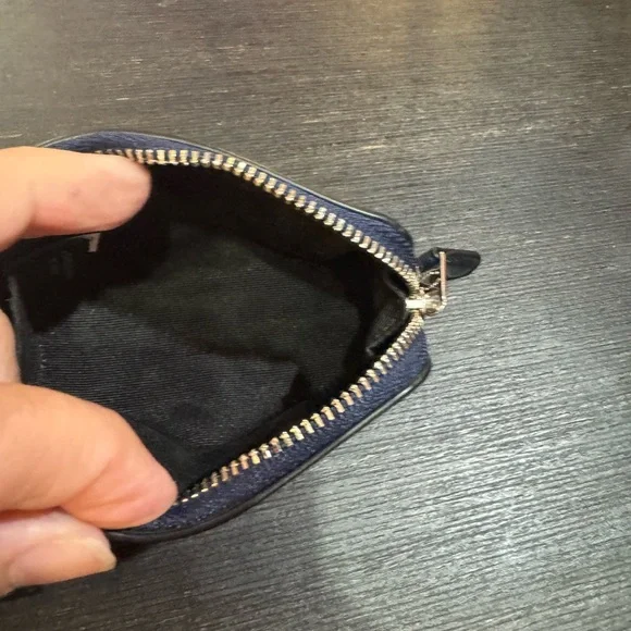 Coach Black Leather Coin Purse - Picture 2 of 6